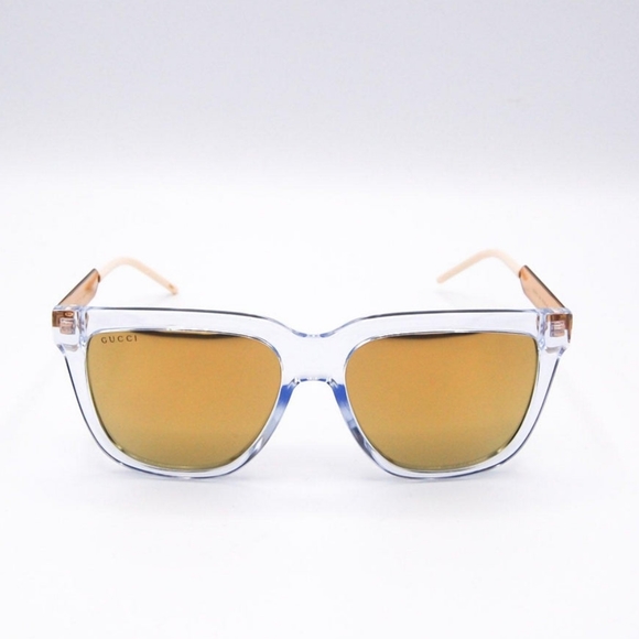 💯  Original Gucci Rectangle-Frame Acetate / Acetate Sunglasses GG0976S-004 Unis - Picture 1 of 15